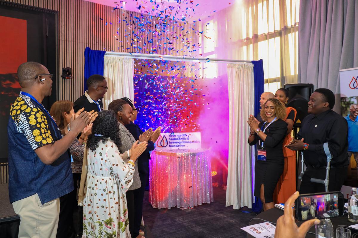 The big Unveiling at a regional event for Africa